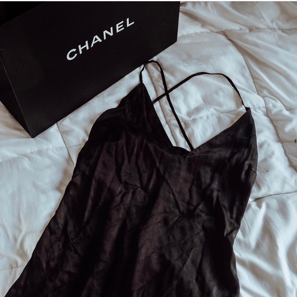 reformation slip dress